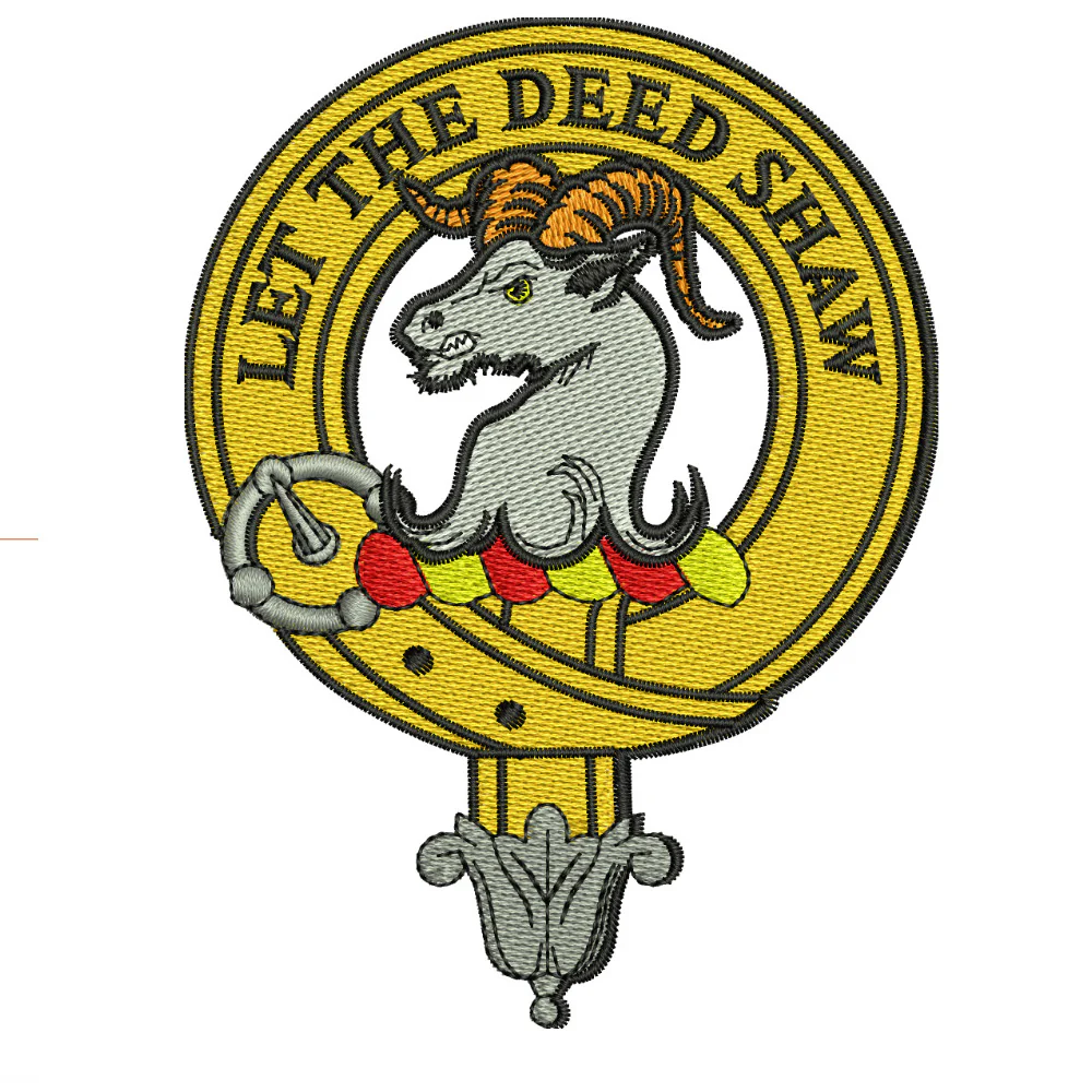 Fleming Clan Crest Embroidered Rugby Shirt