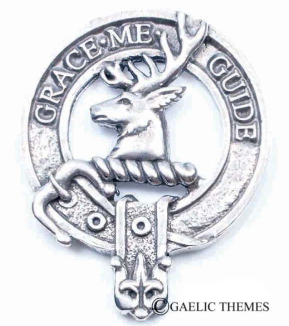 Forbes Clan Crest Badge in Pewter - Image 2