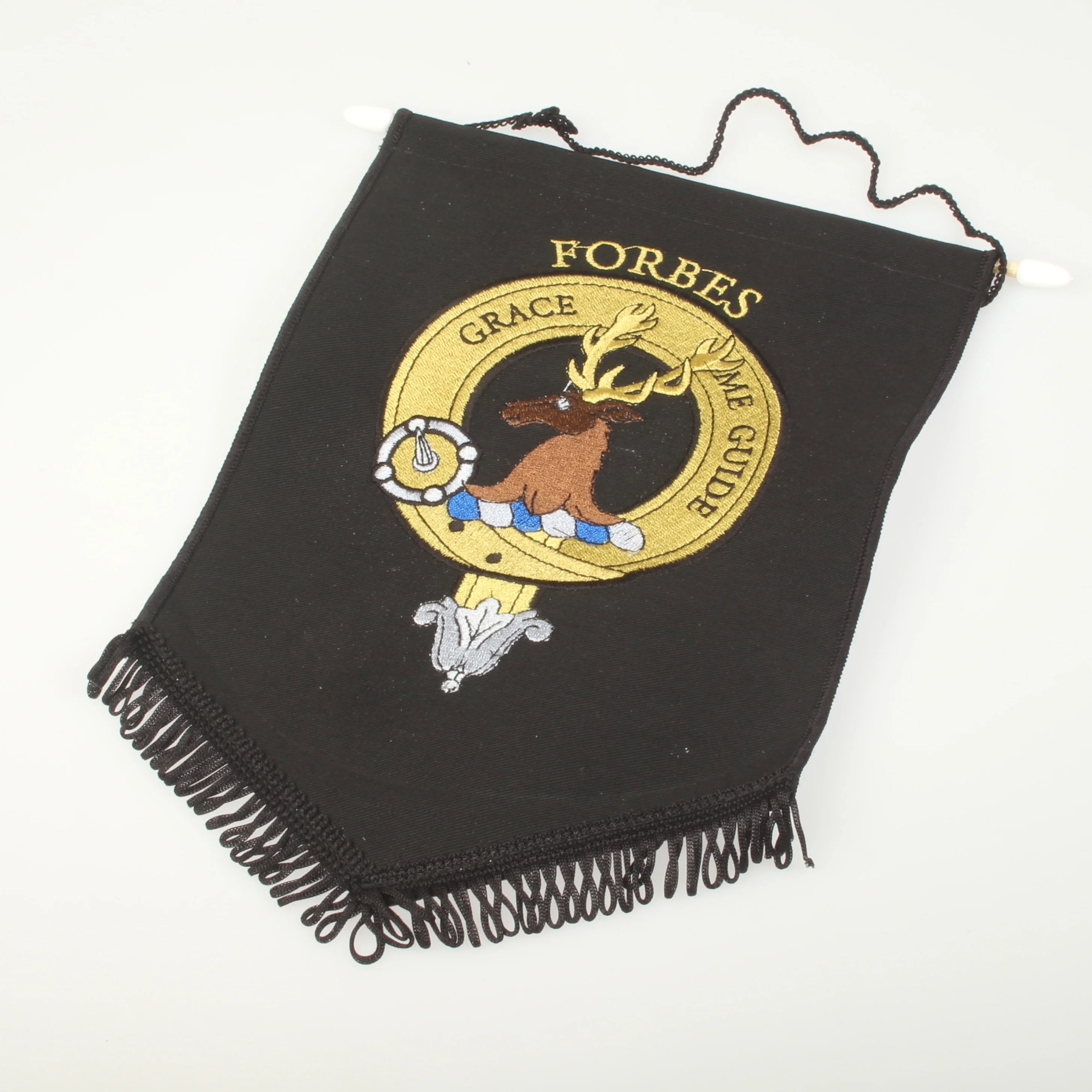 Forbes Clan Crest Embroidered Pennant