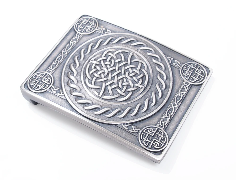 Four Dome Celtic Knot Belt Buckle - Image 3