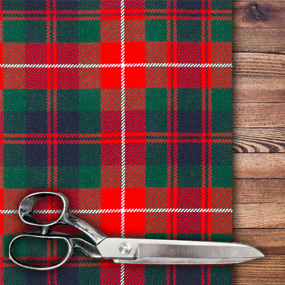 Fraser Lovat Modern Heavy Weight Tartan per meter