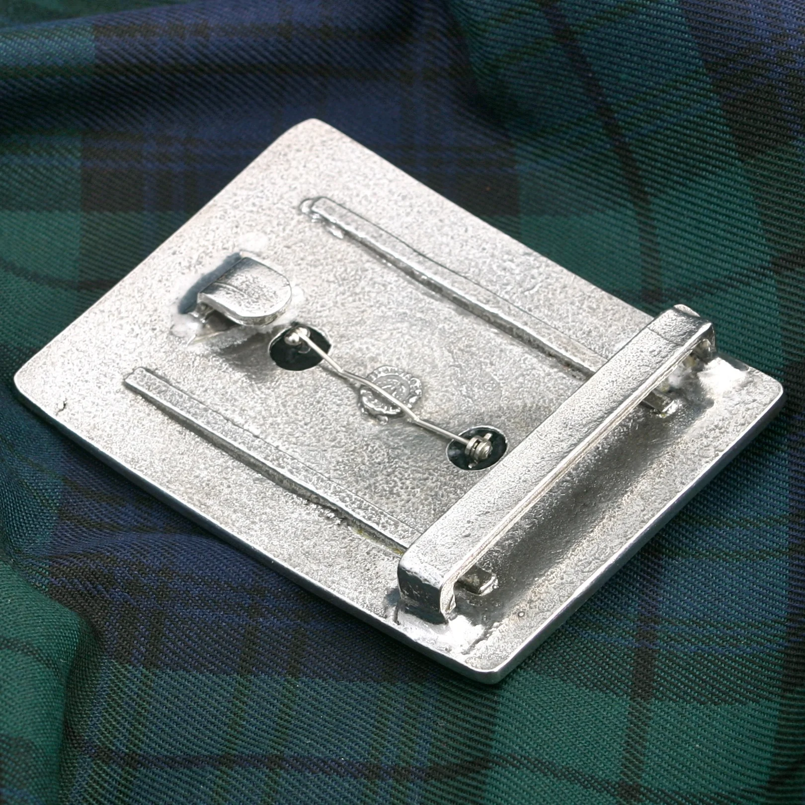 Fraser of Lovat Pewter Clan Crest Buckle For Kilt Belts - Image 2