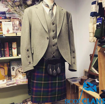 Gents 8 yard Medium weight Handmade Kilt - Image 2