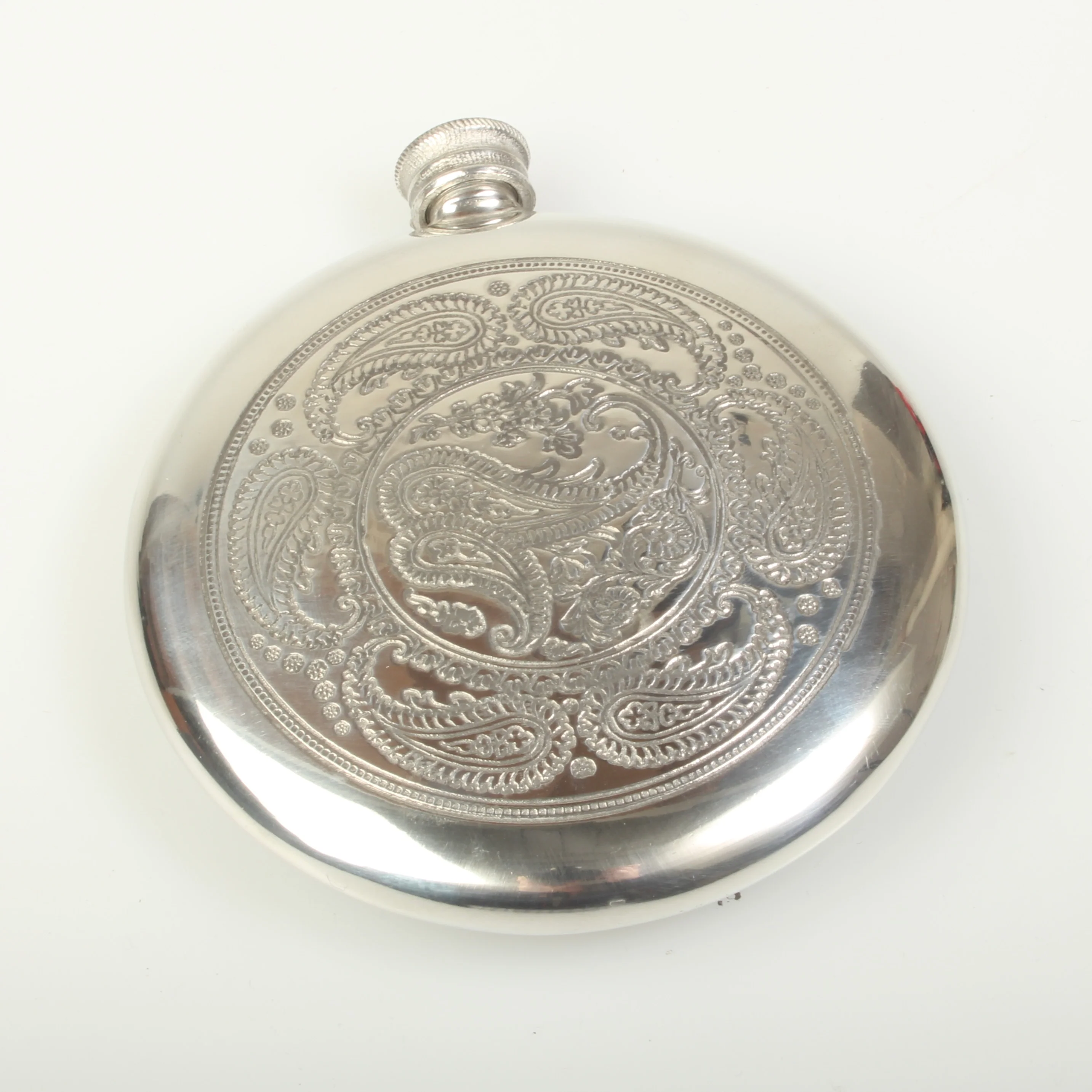 Glen (Glenn) Paisley Pattern Clan Crest Sporran Flask - Image 3