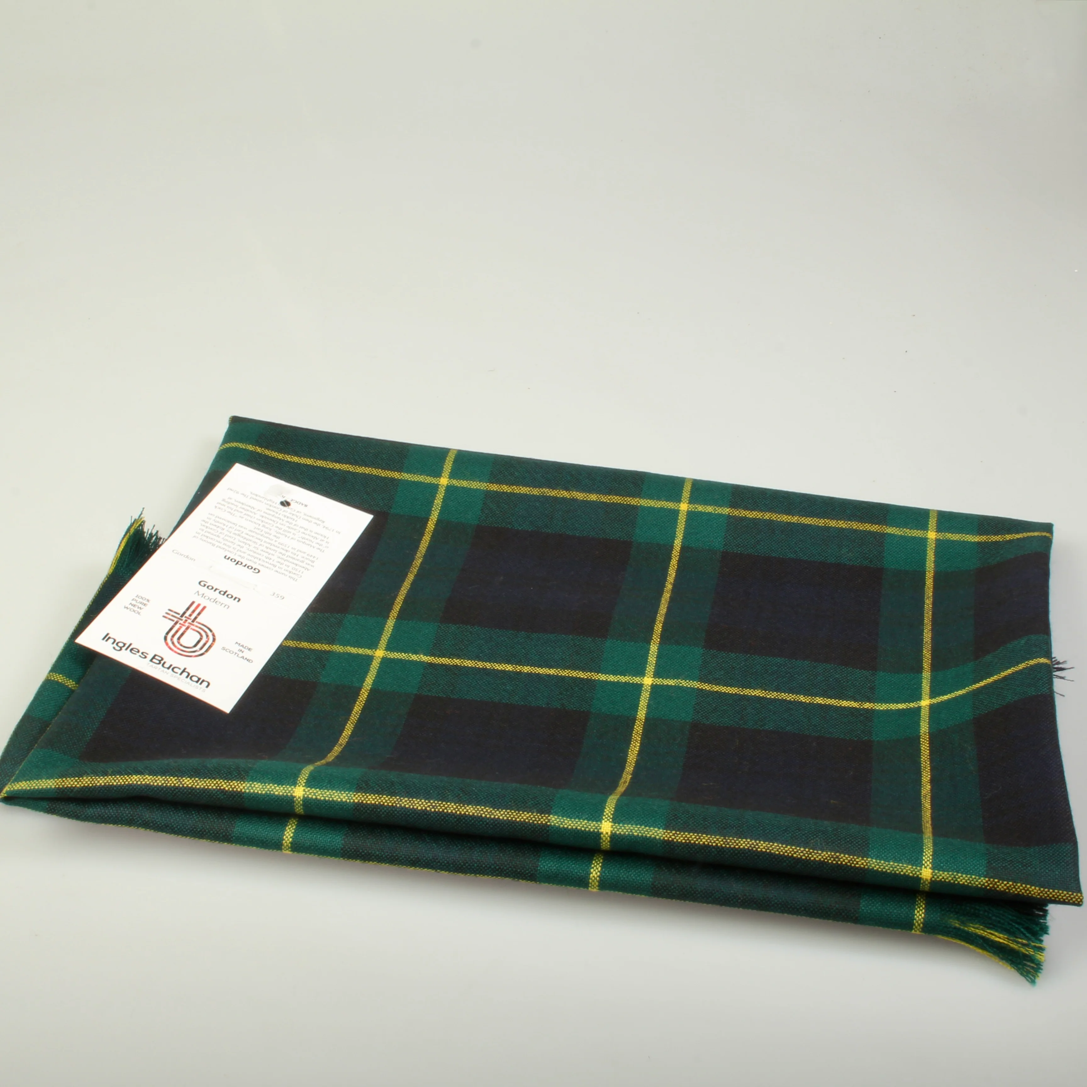 Gordon Modern Tartan Shawl - Image 2