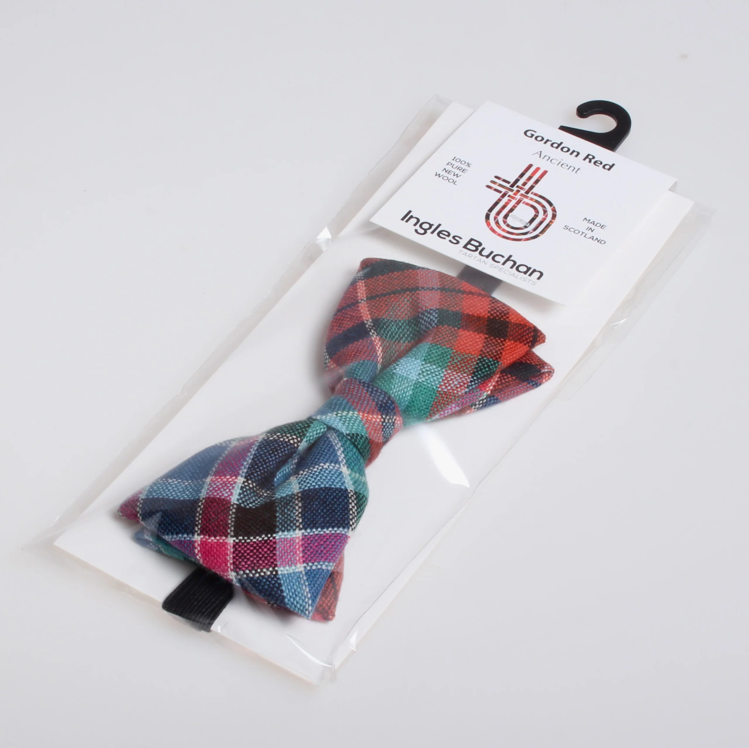 Gordon Red Ancient Tartan Bow Tie.