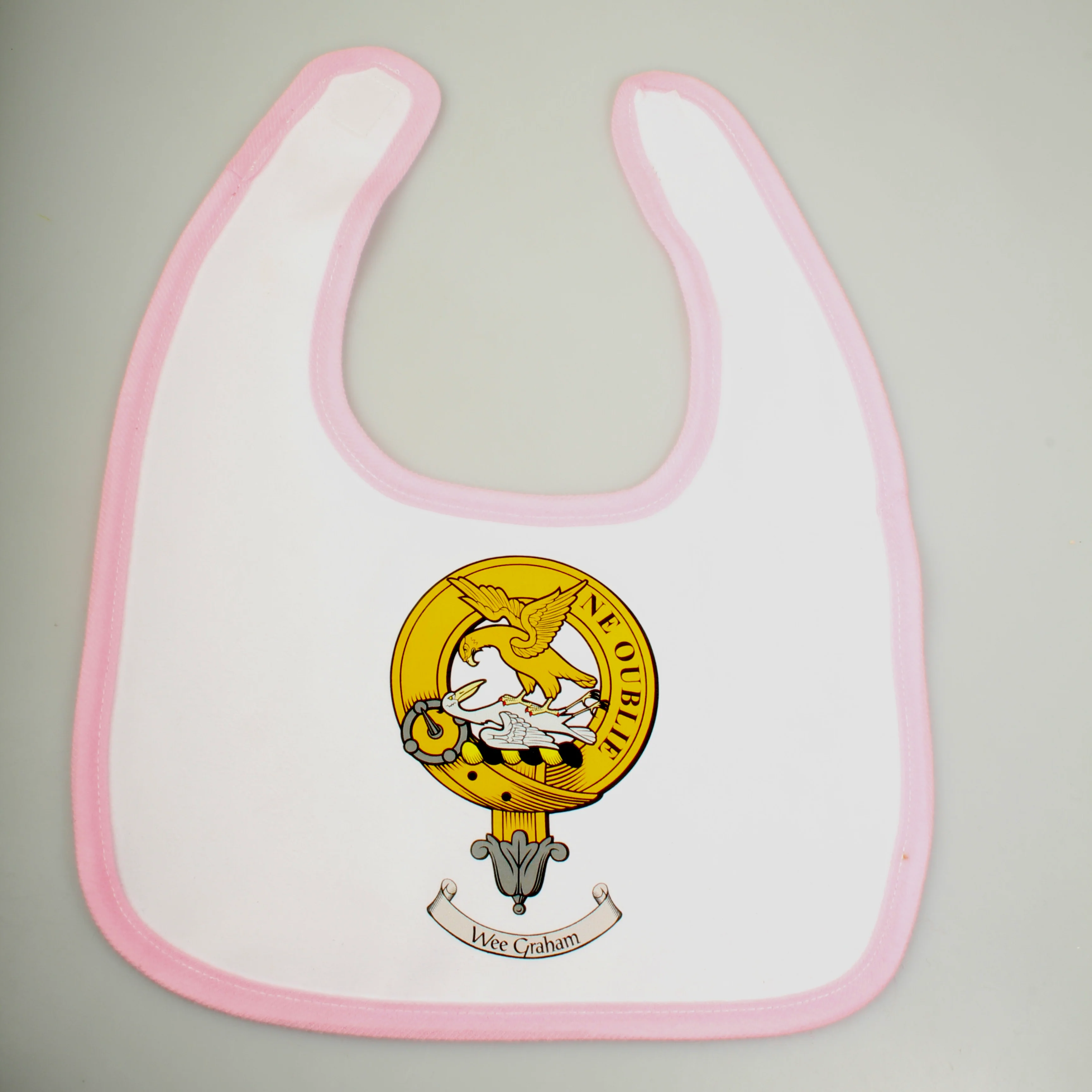 Graham Clan Crest Baby Bib - Image 2