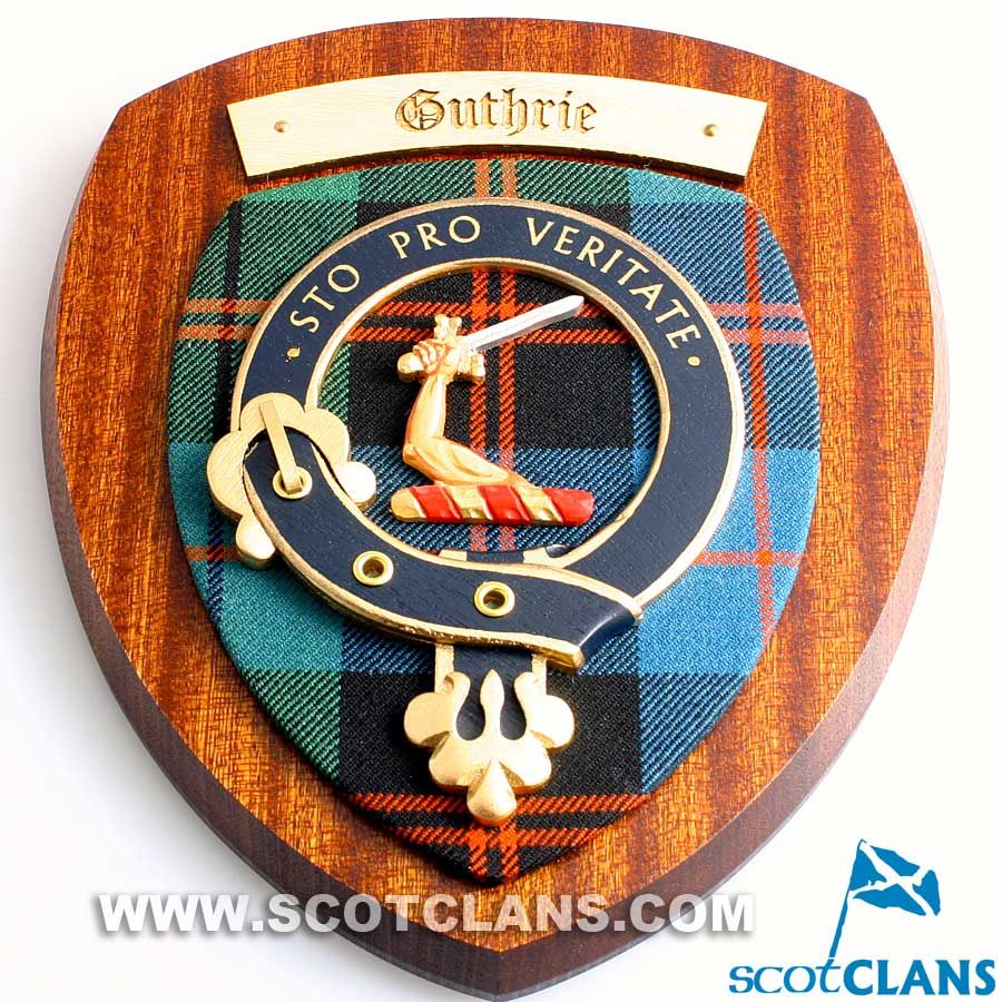 Guthrie Clan Crest Plaque - Image 2