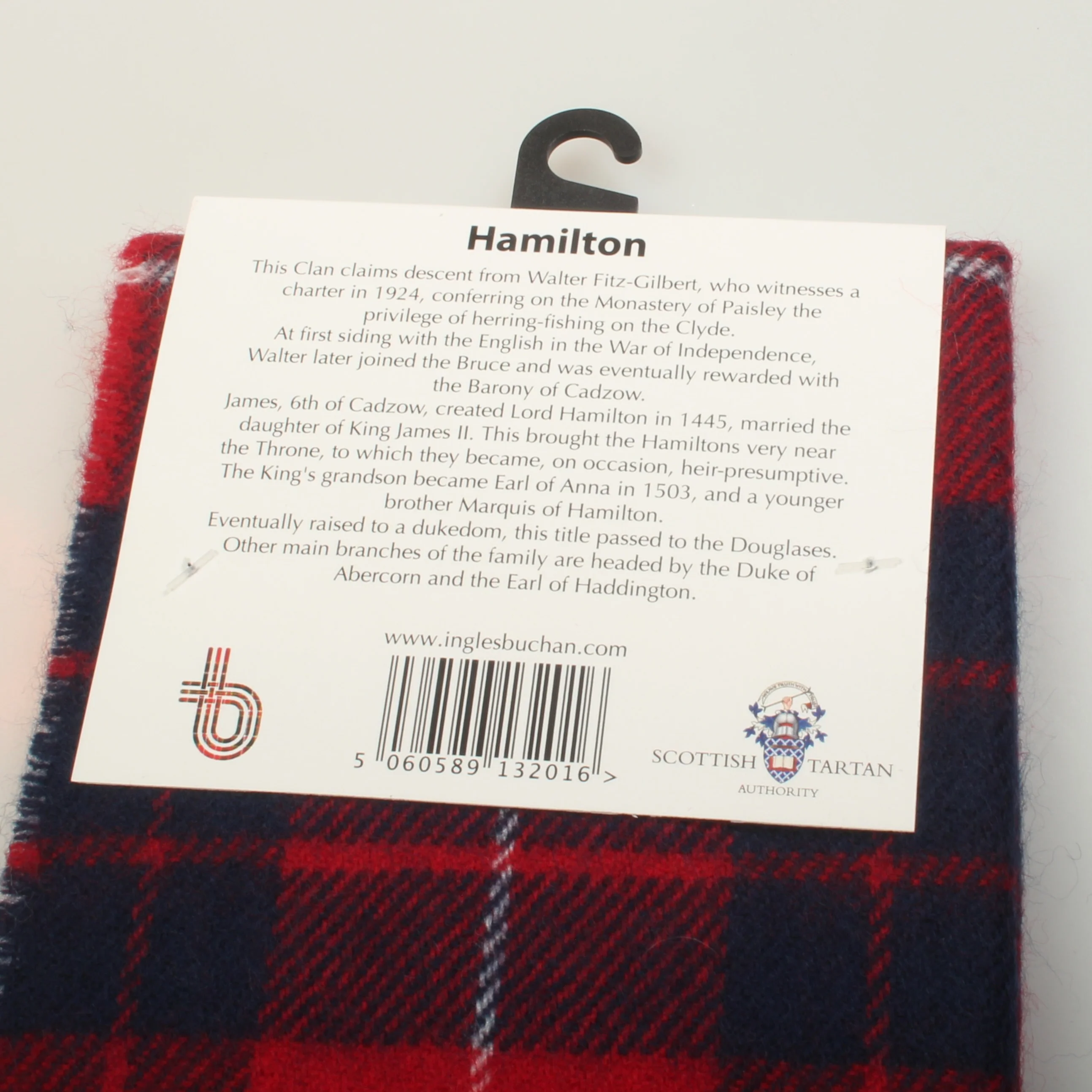 Hamilton Modern Lambswool Scarf - Image 4