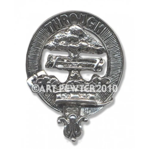 Hamilton Pewter Clan Crest Buckle For Kilt Belts - Image 2