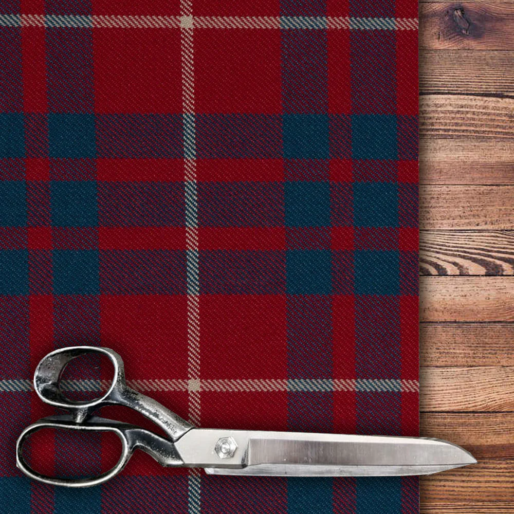 Hamilton Red Muted - Old and Rare Tartan Medium