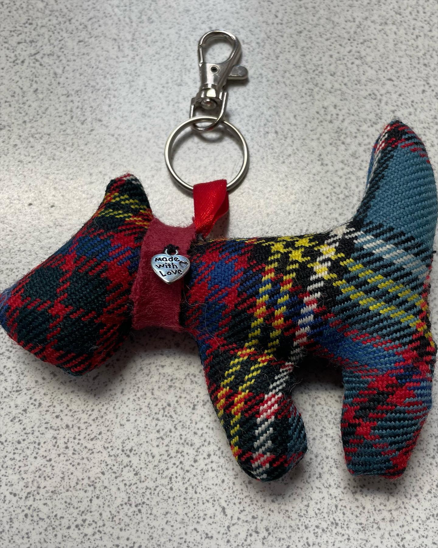 Handmade Scotty Keyring - in any tartan - Image 4