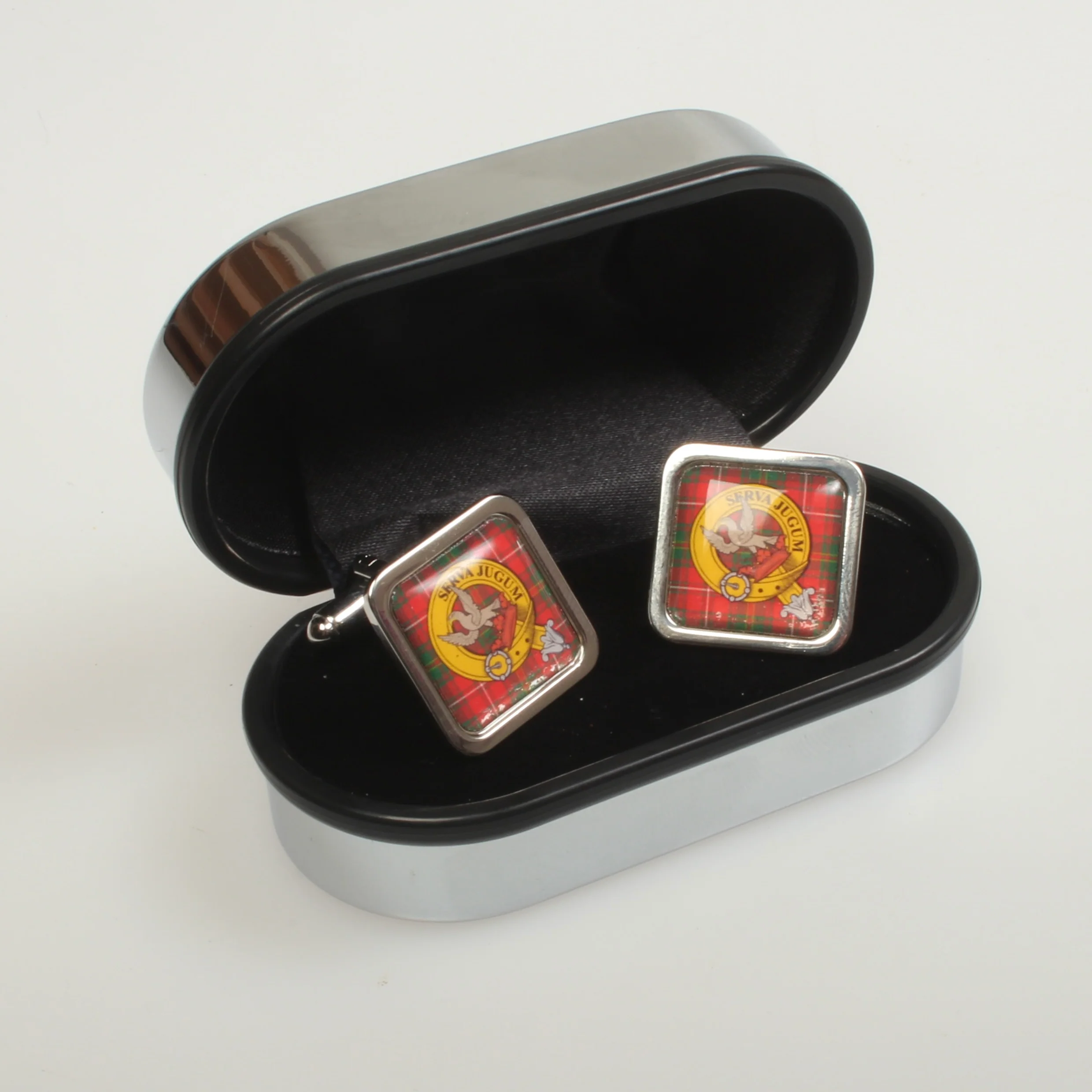 Hay Clan Crest Cufflinks - Image 3