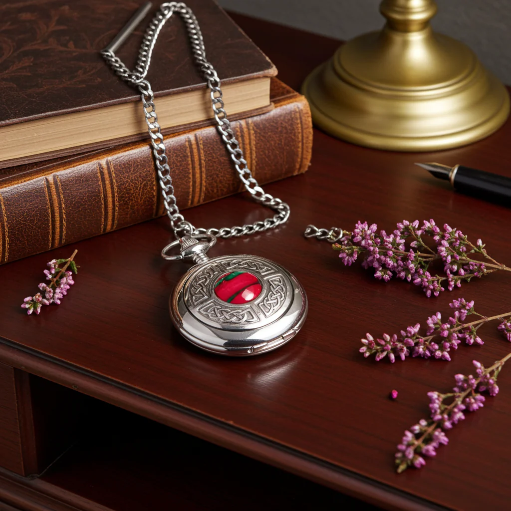 Heather Gems Pocket Watch