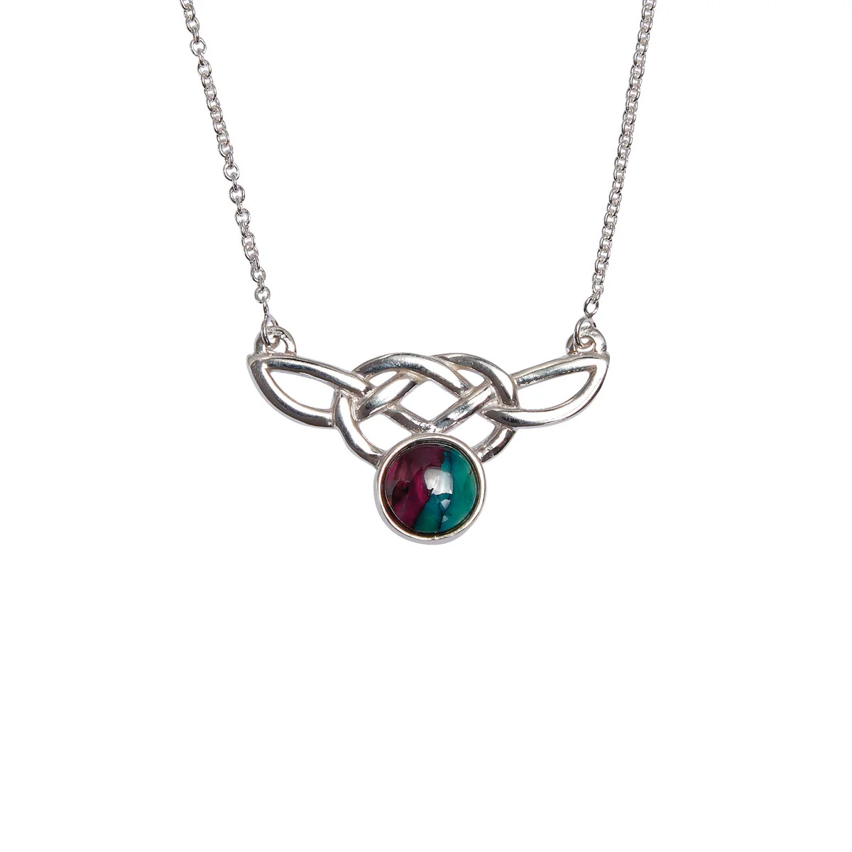 Heathergems Celtic Silver Pendant