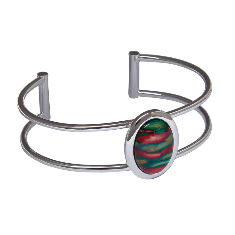 Heathergems Double Bar Bangle - Image 2
