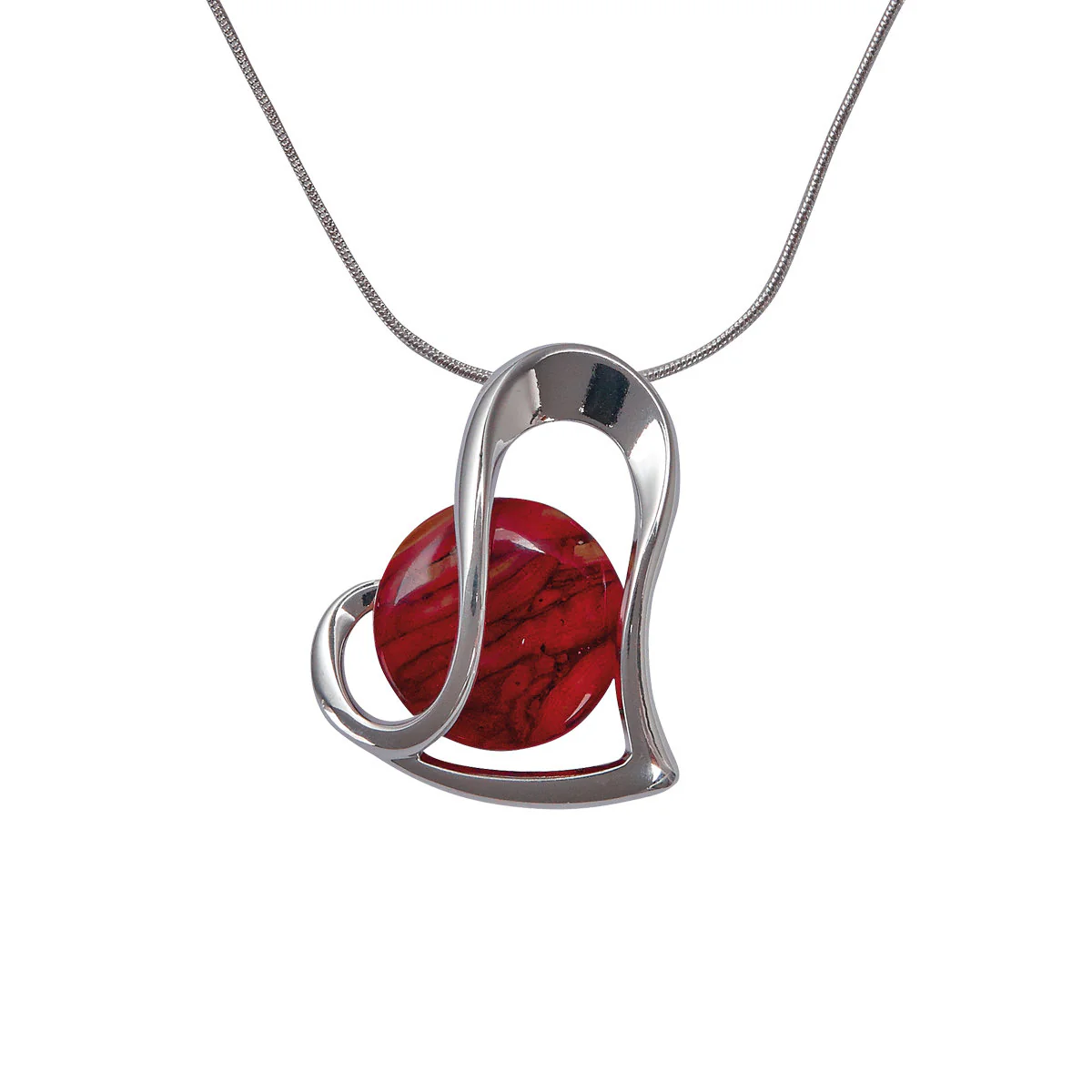 Heathergems Heart Pendant