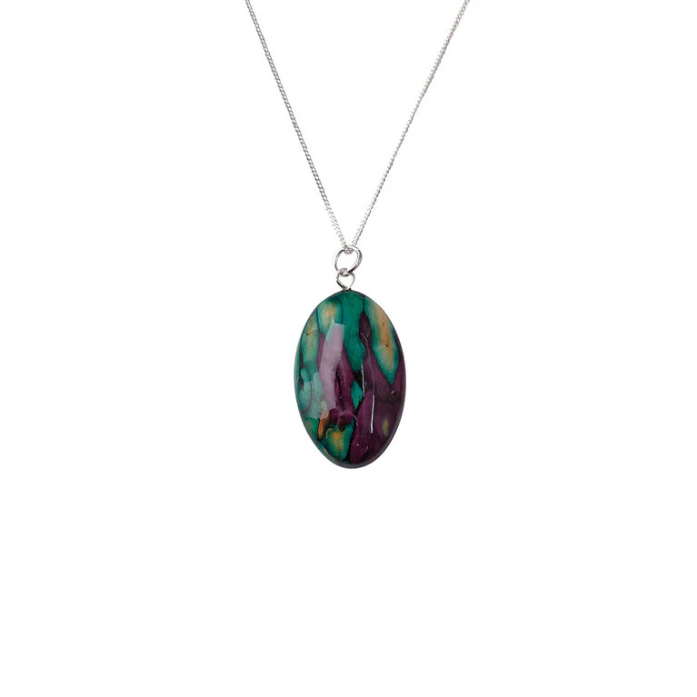 Heathergems Medium Oval Pendant