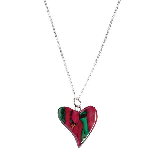 Heathergems Quirky Heart Pendant