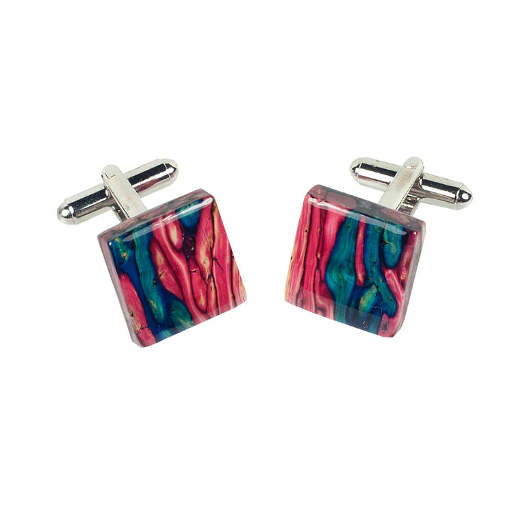 Heathergems Square Cufflinks - Image 2