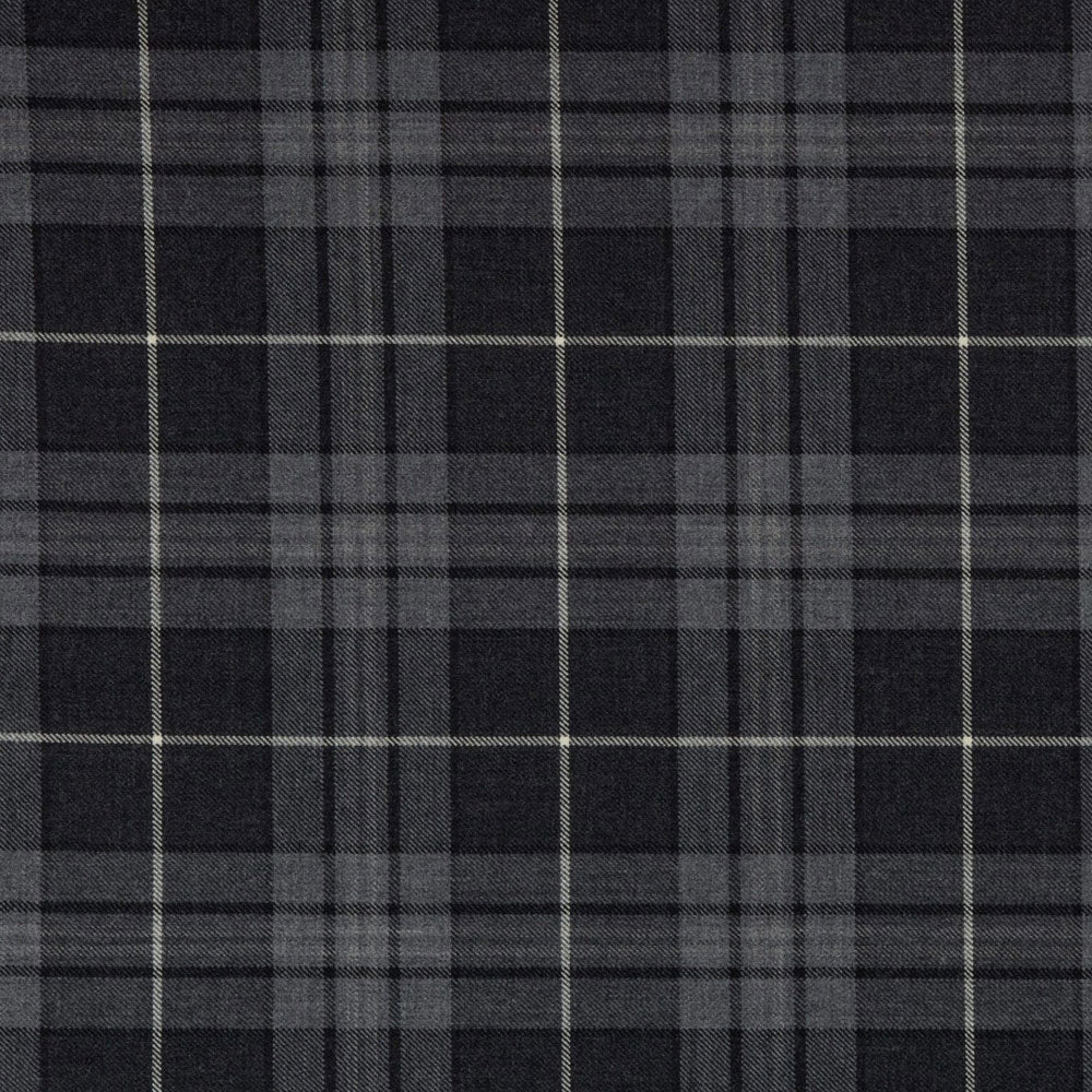 Hebridean Granite - medium weight tartan - sold by the meter