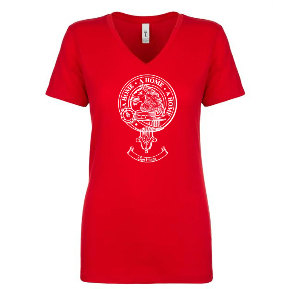 Home Clan Crest Ladies Ouline T-Shirt