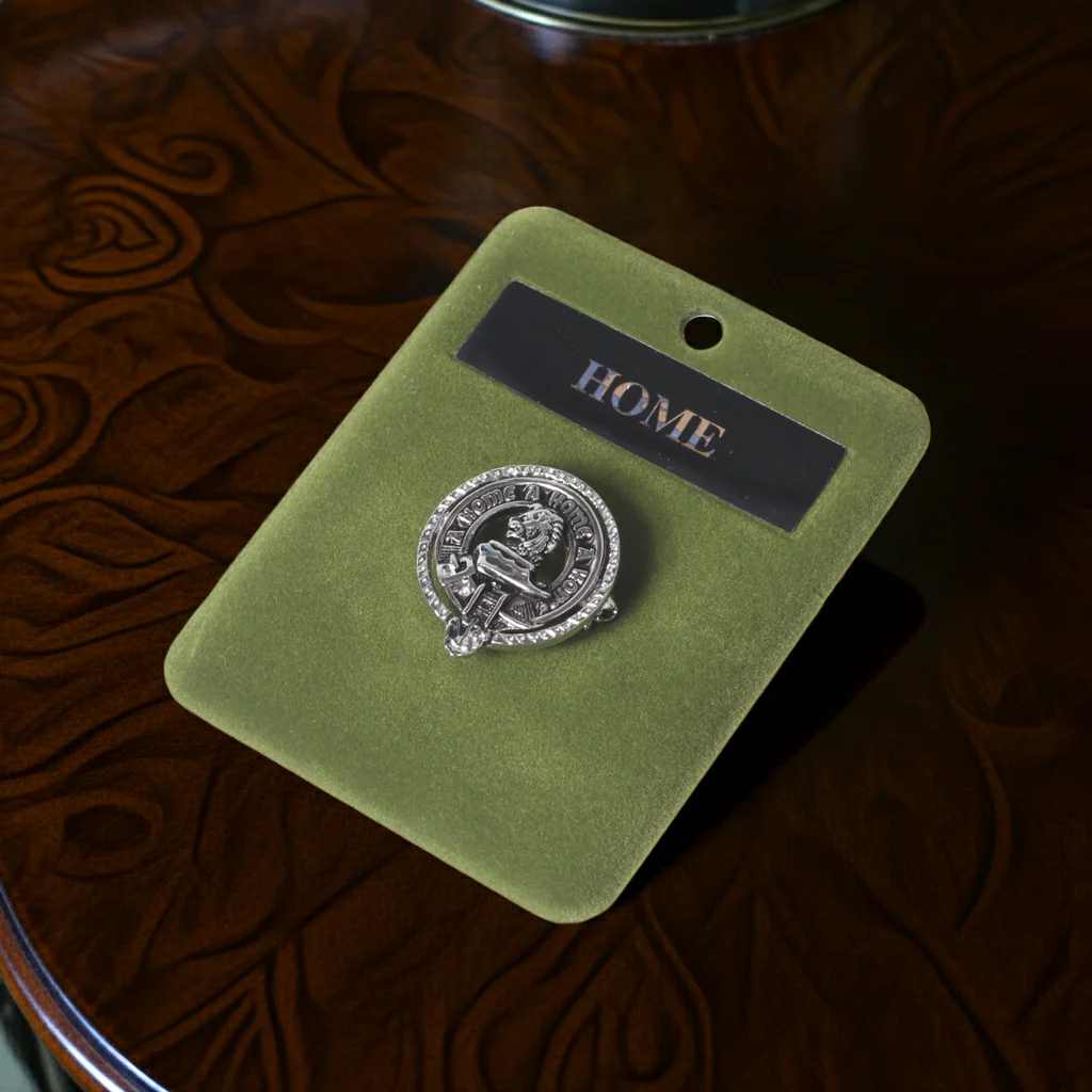 Home Clan Crest Small Pewter Pin Badge - Image 3