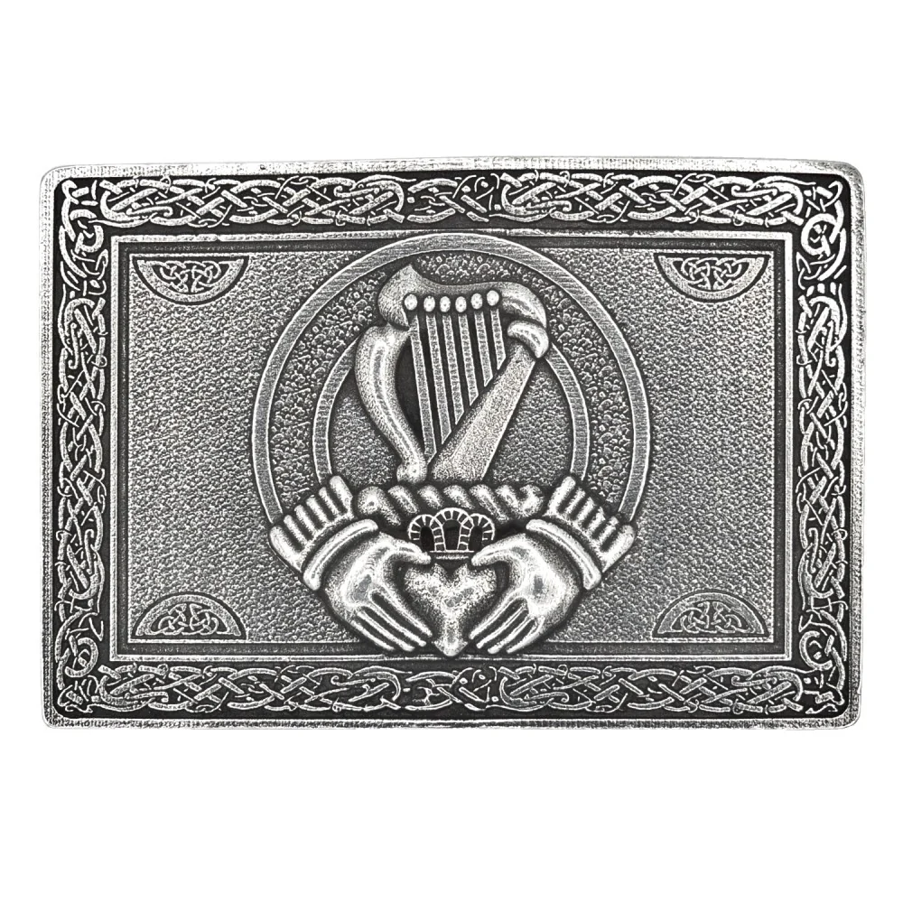 Irish Harp Belt Buckle