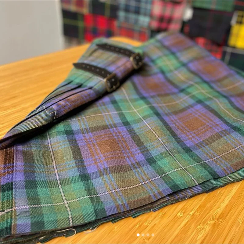 Isle of Skye Heavyweight Hand Stitched Kilt - Image 2