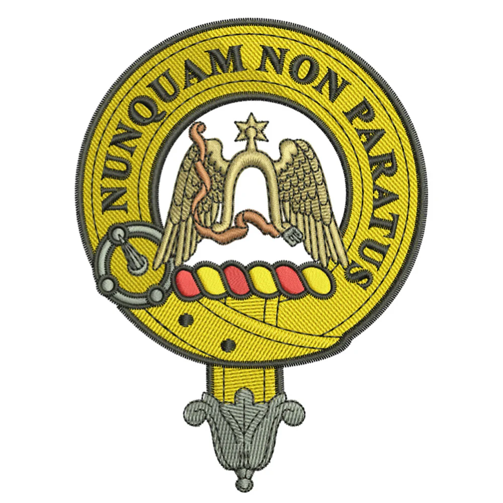 Johnstone Clan Crest Embroidered Polo - Image 2