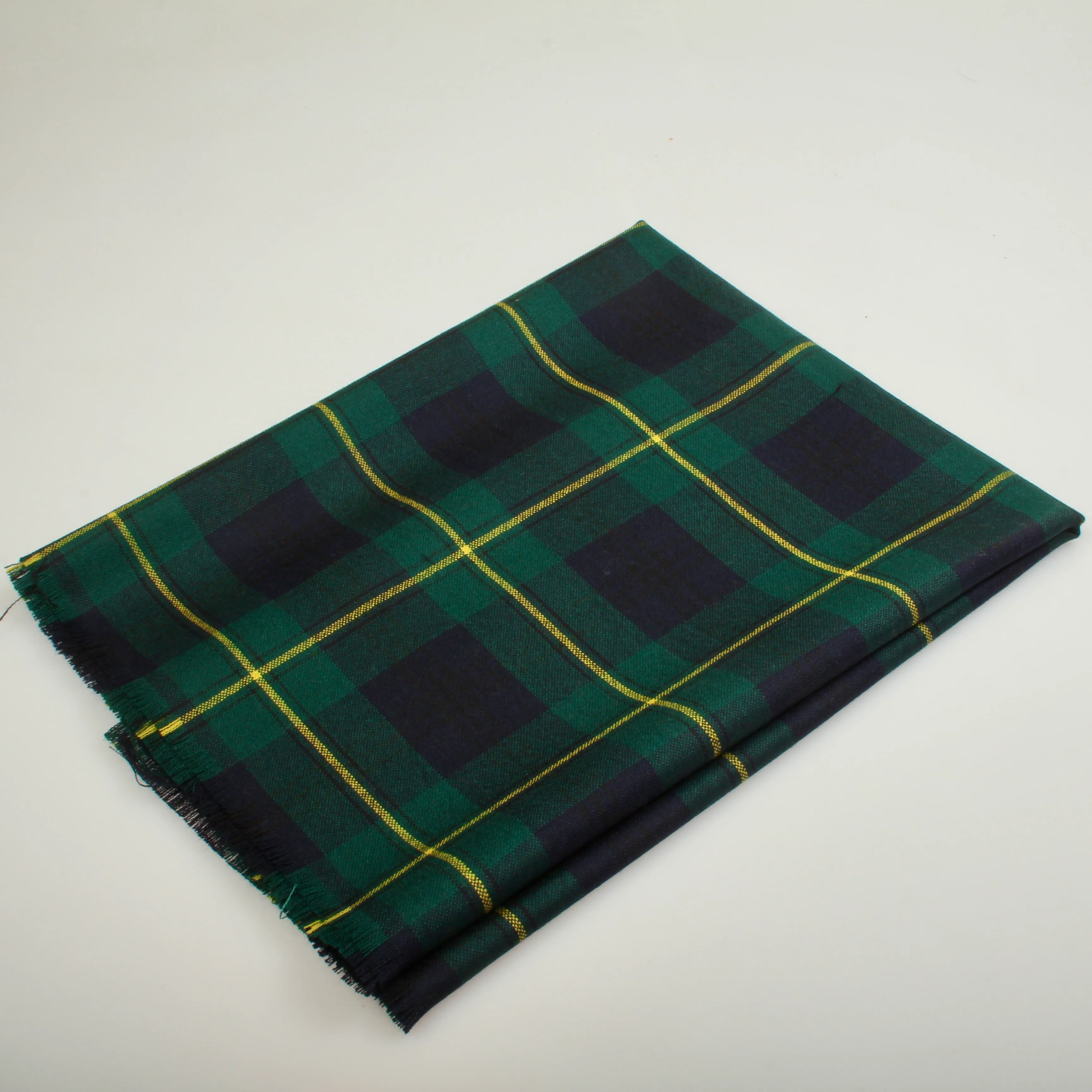 Johnstone Modern Tartan Wool Shawl - Image 2