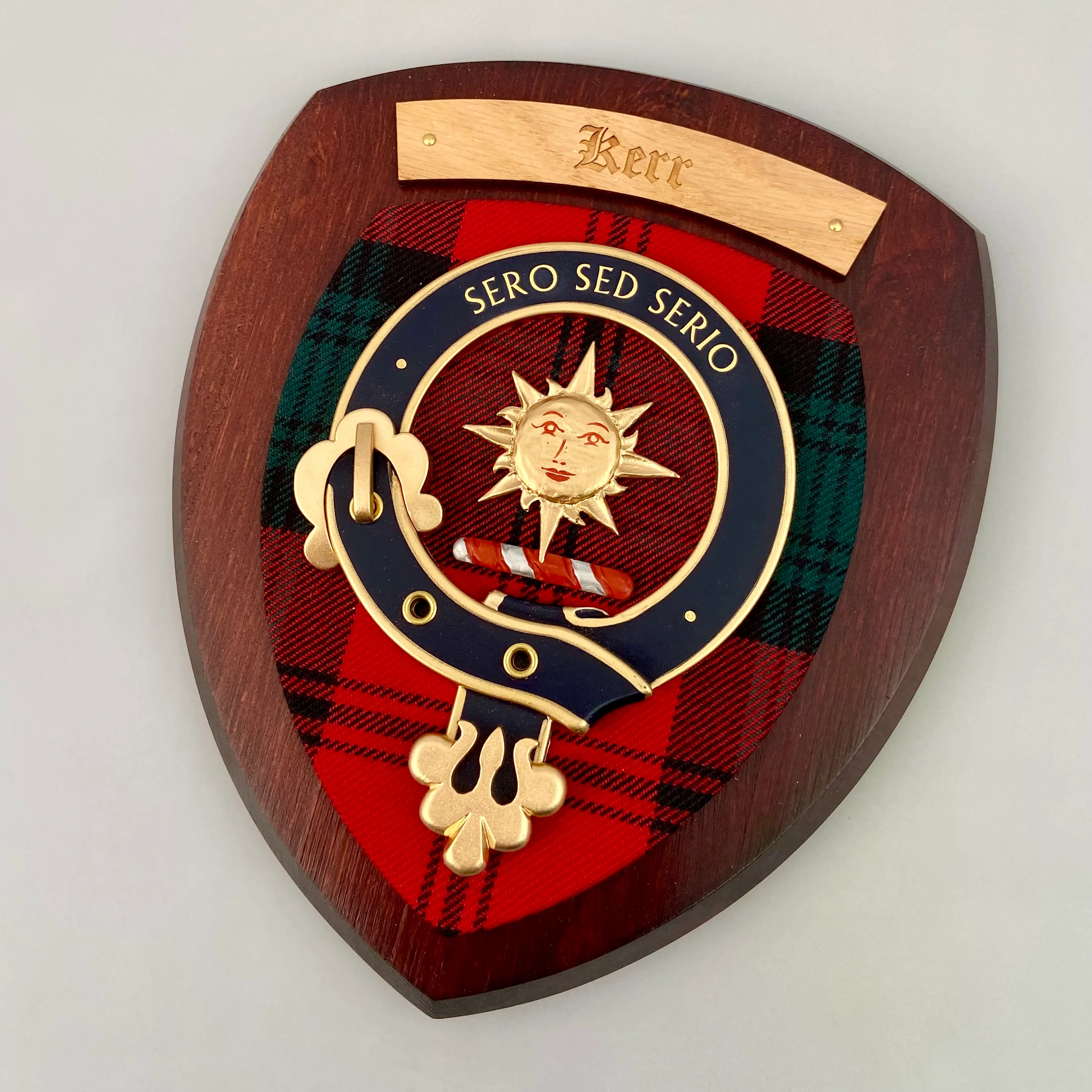 Kerr Clan Crest Plaque - Image 2