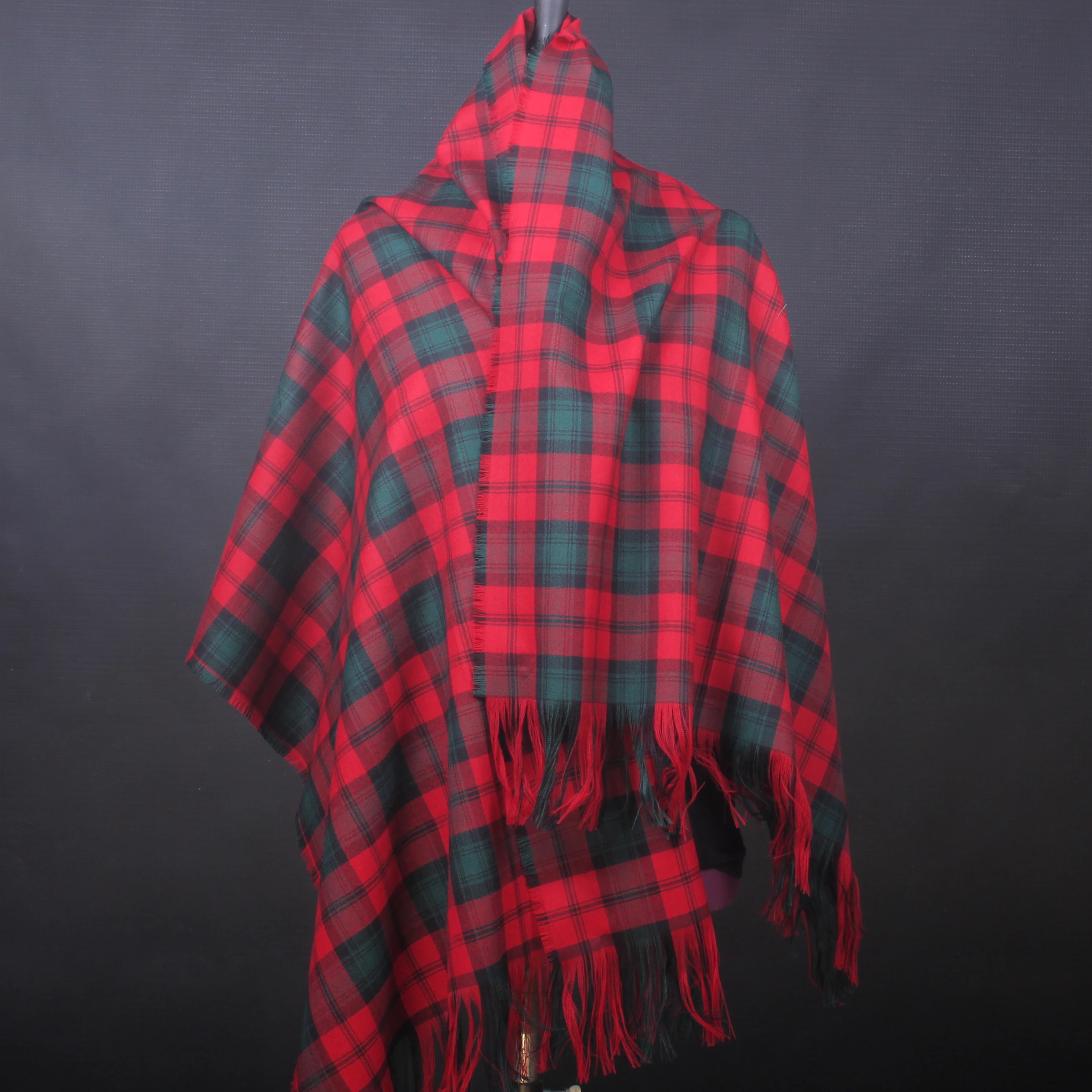 Kerr Modern Tartan Wool Stole