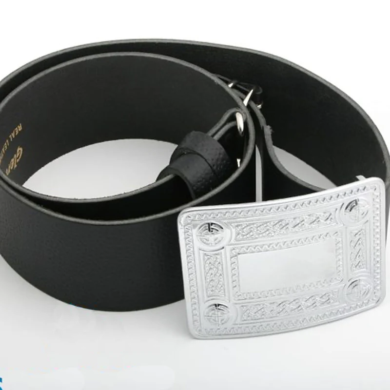 Kilt Belt & Buckle Set **Saver**Most sizes in stock and ready to go ** - Image 2