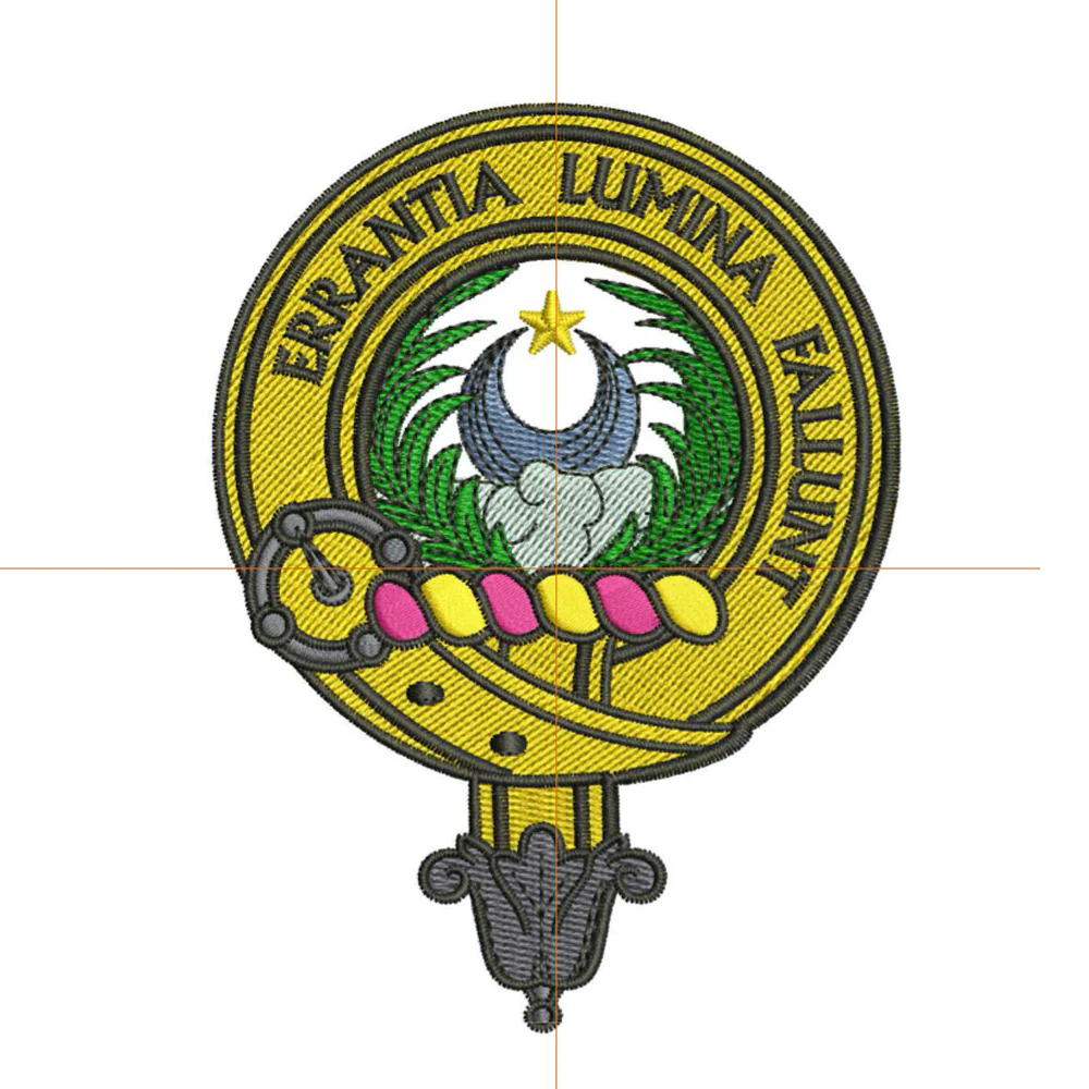 Kinnaird Clan Crest Embroidered Polo - Image 2