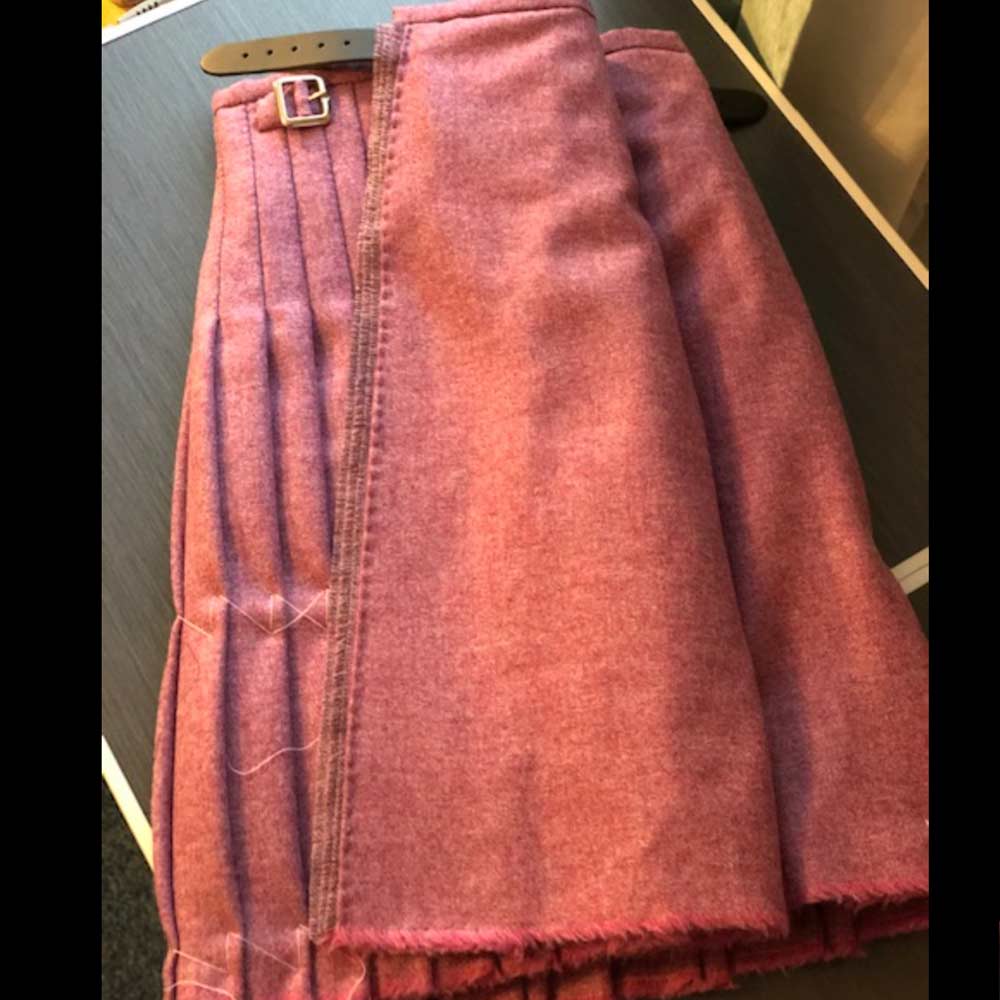 Ladies Hand Stitched Tweed Kilt - Image 10
