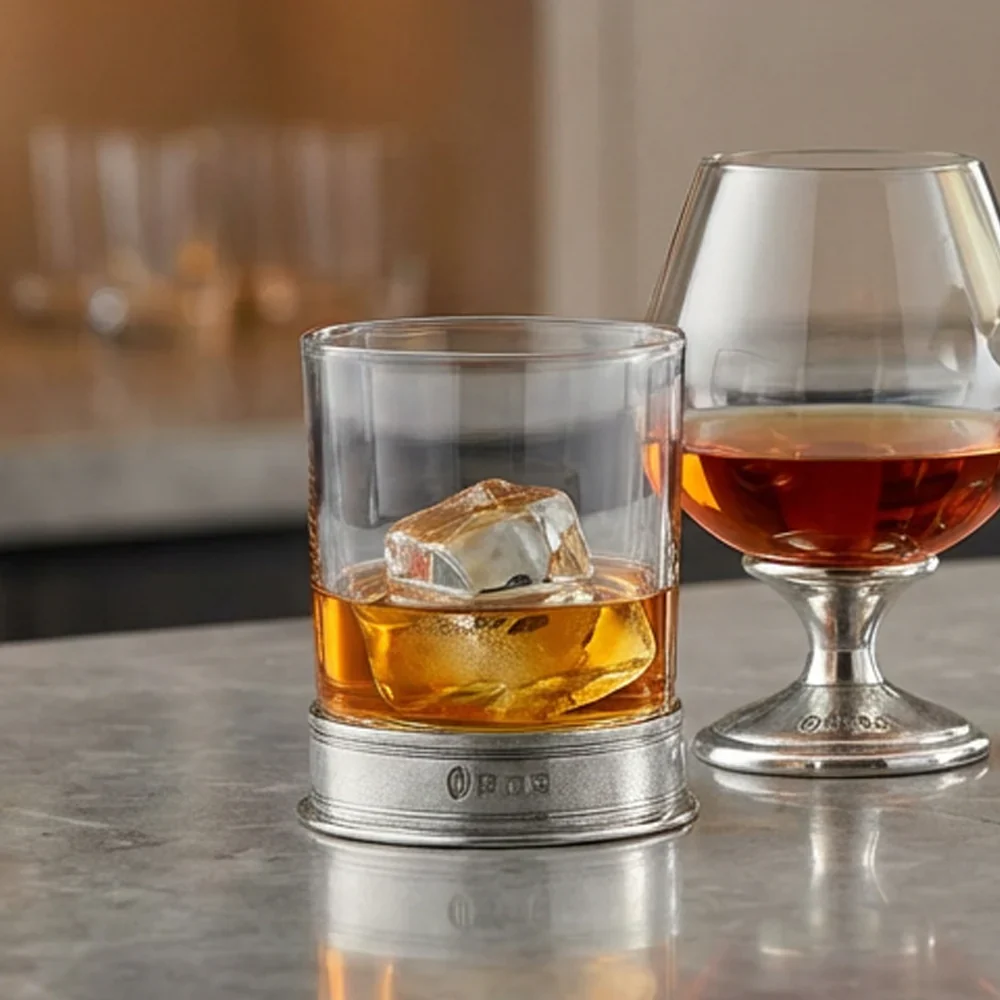 Legacy Pewter 11oz Whisky Glass Tumbler - Image 3