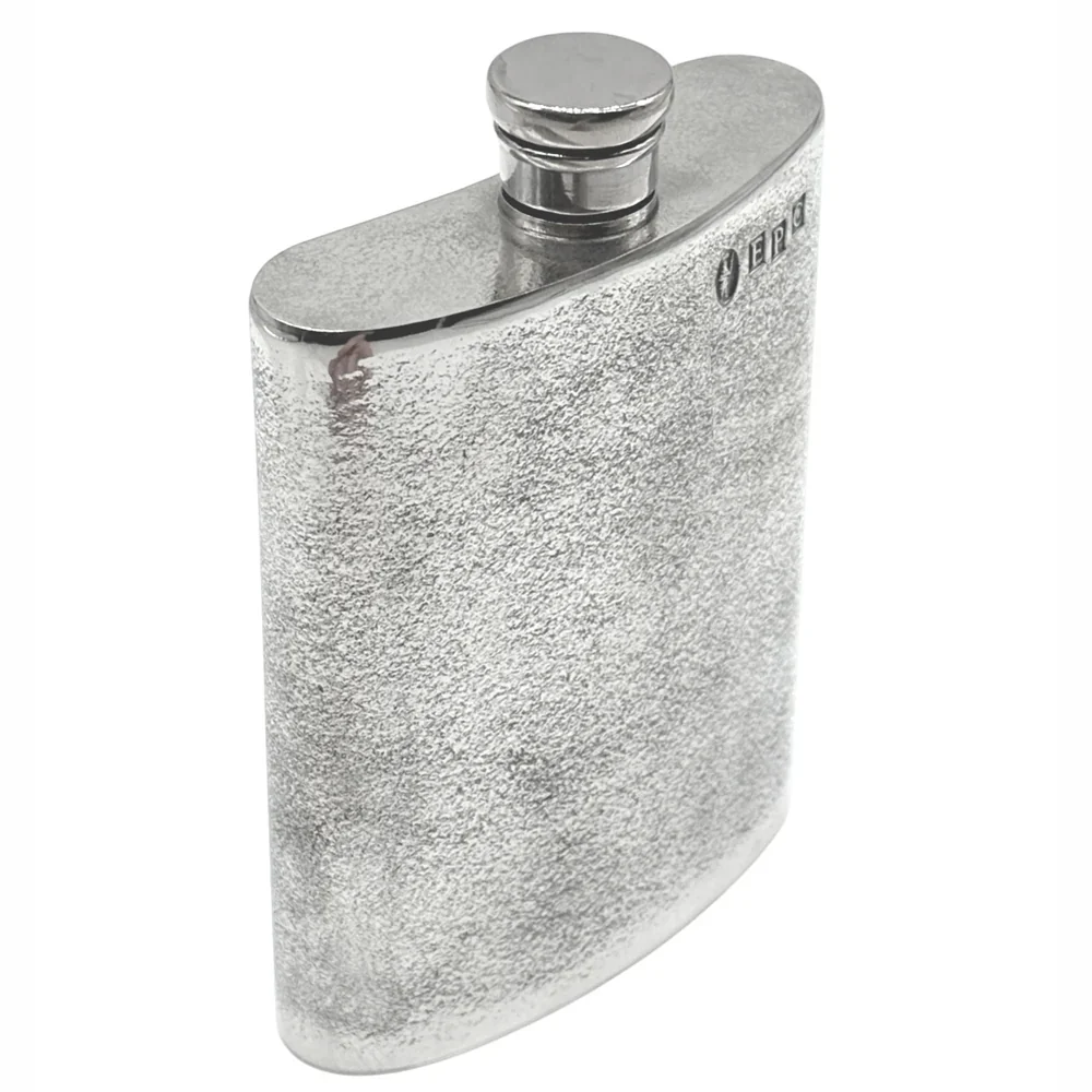 Legacy Pewter 6oz Hip Flask - Image 3