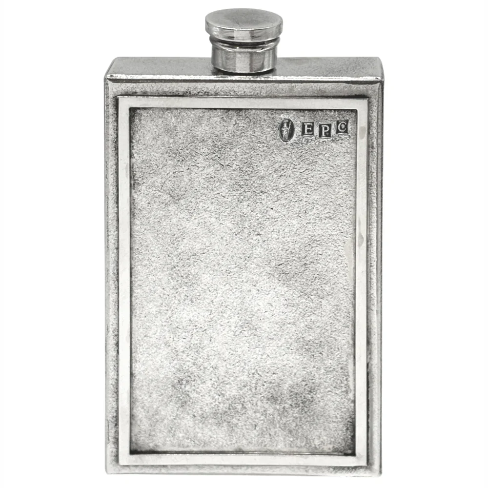 Legacy Pewter 6oz Rectangular Hip Flask