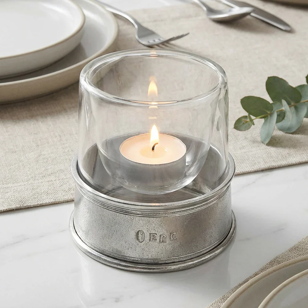 Legacy Pewter Floating Votive Candle Holder - Image 2