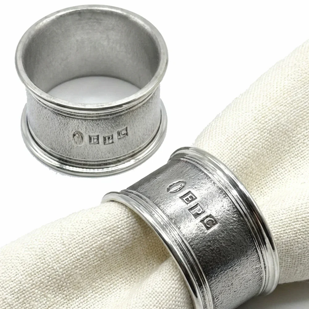 Legacy Pewter Napkin Rings Set of 2
