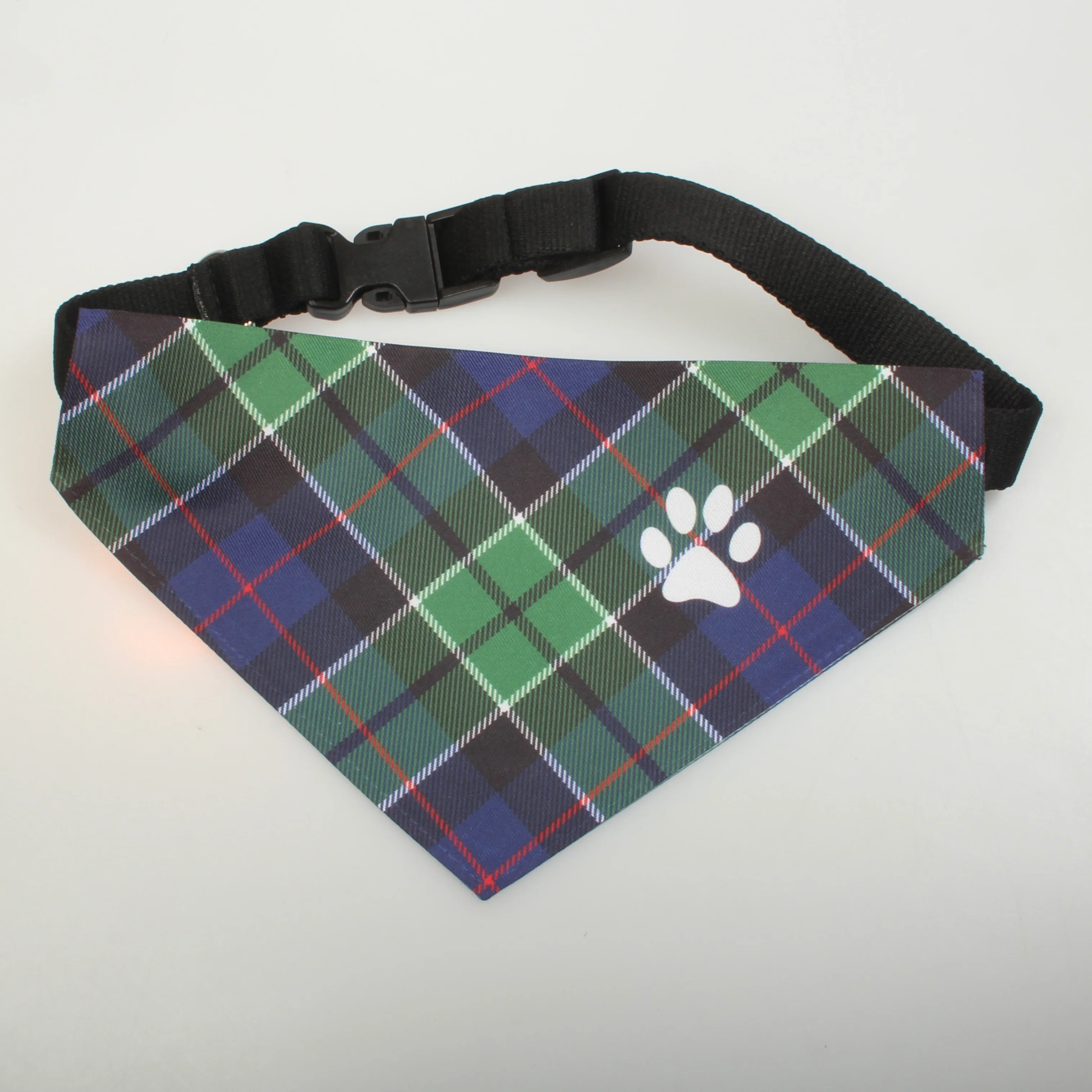 Leslie Hunting Modern Tartan Pet Bandana