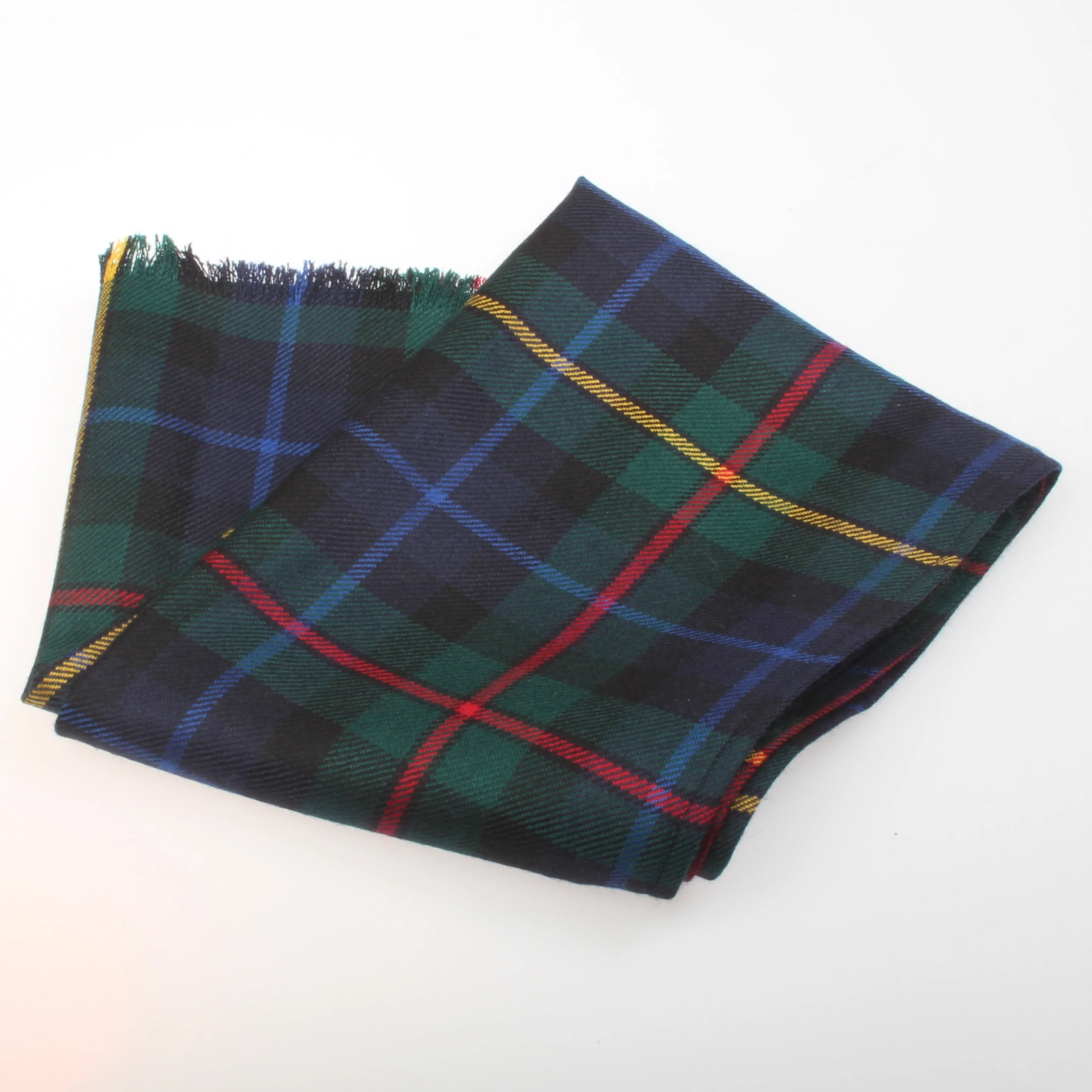 Luxury Lightweight Scarf in Smith Modern Tartan - Image 3