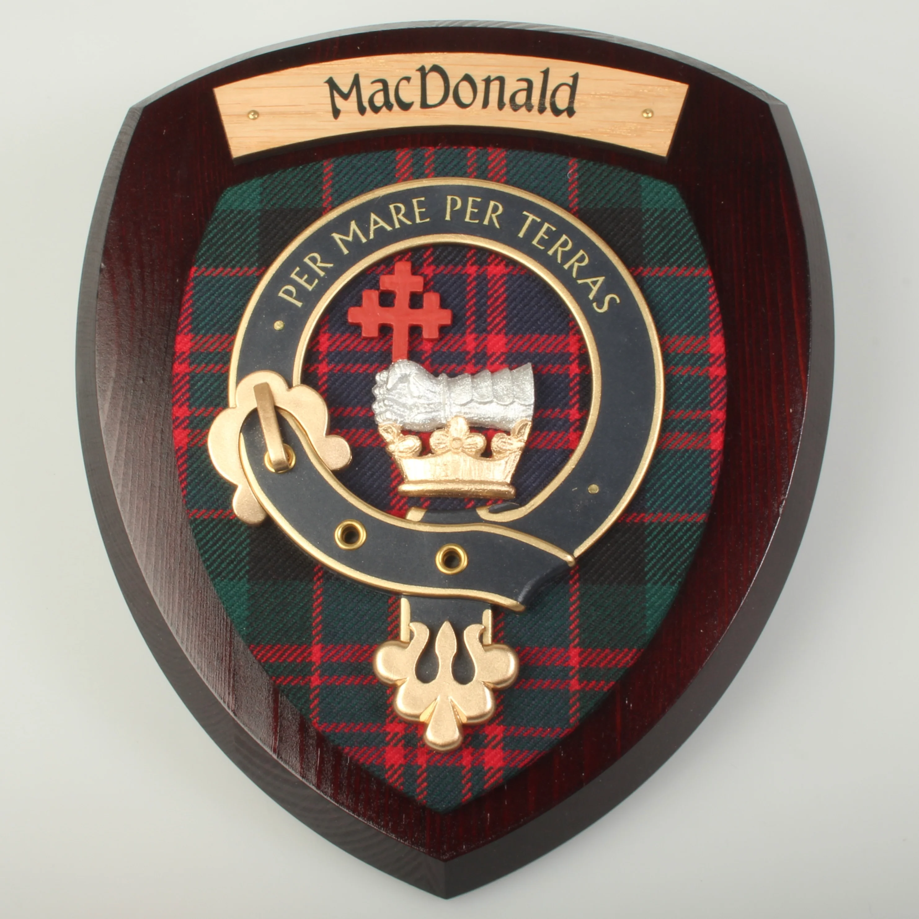 MacDonald Clan Crest Plaque