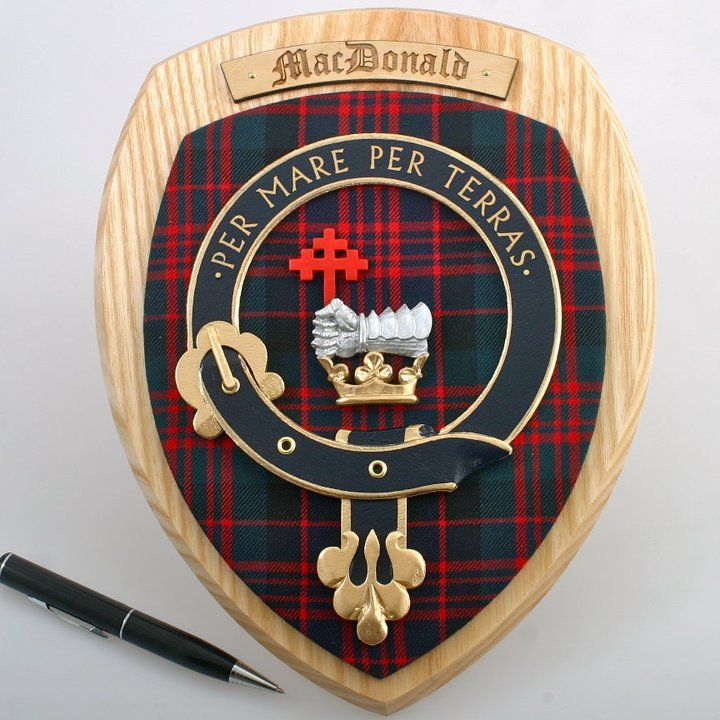 MacDonald Clan Crest Plaque - Image 4
