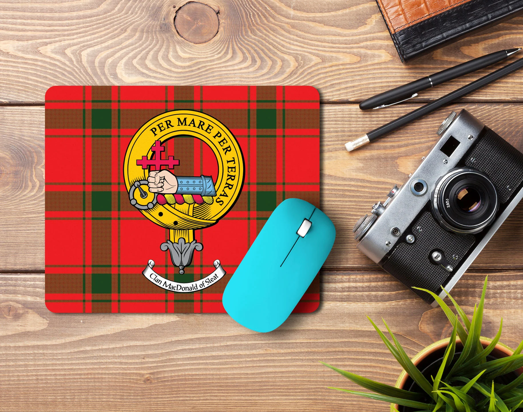 MacDonald of Sleat Clan Crest Mouse Pad