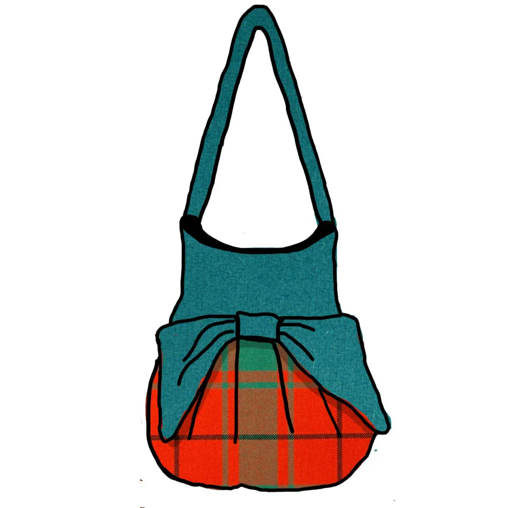 MacDonald of the Isles Red  Ancient Effie Bag