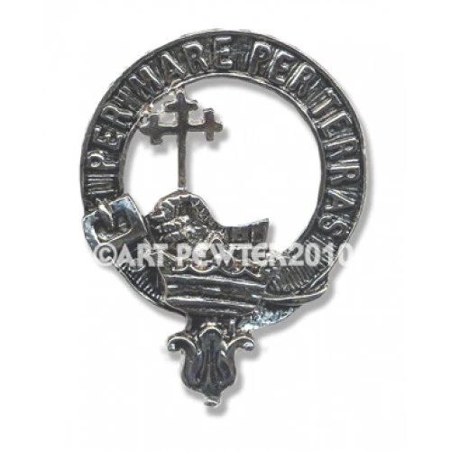 MacDonald Pewter Clan Crest Buckle For Kilt Belts - Image 2