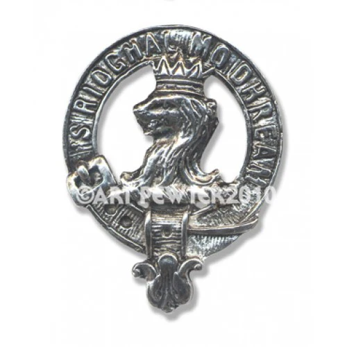 MacGregor Pewter Clan Crest Buckle For Kilt Belts - Image 2