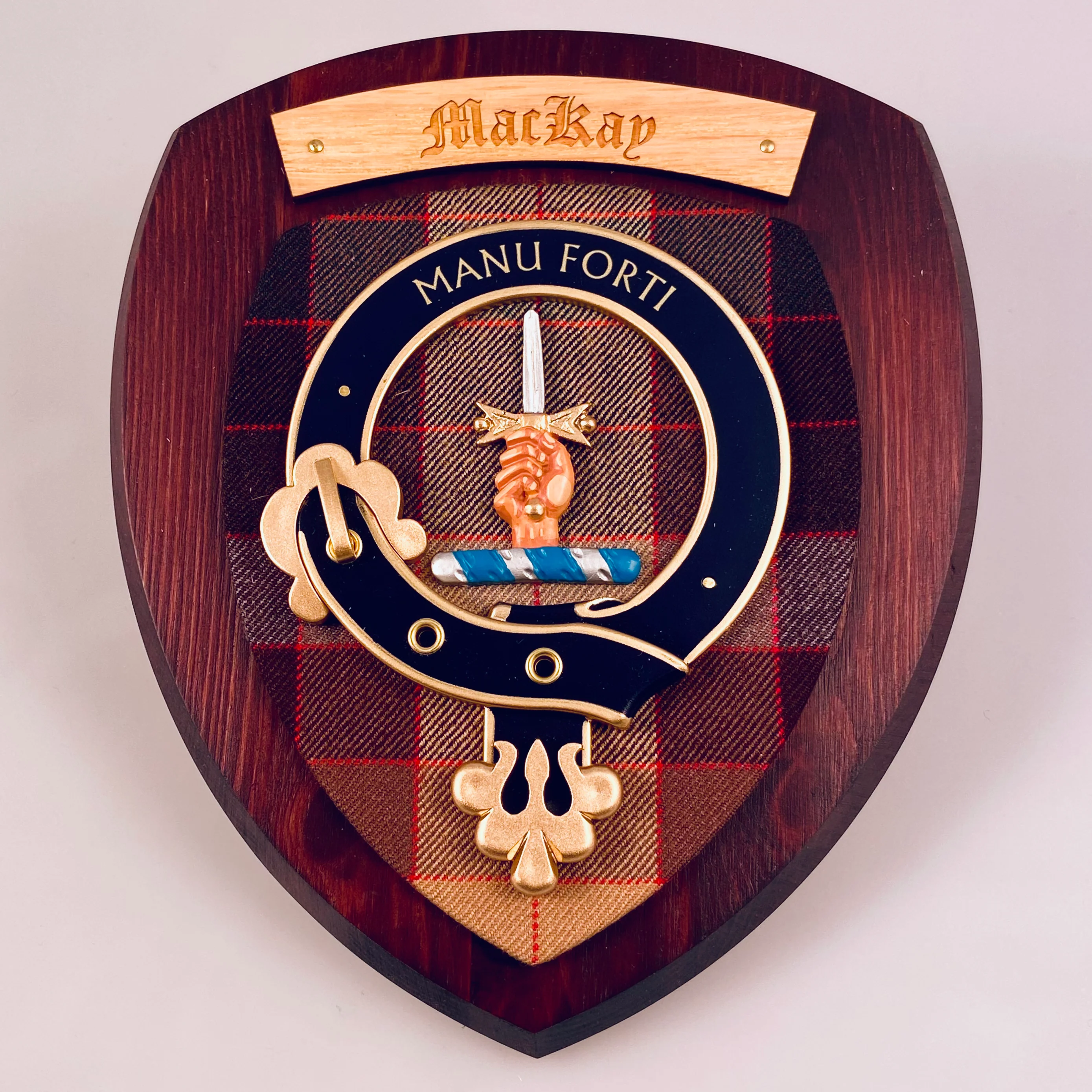 MacKay Clan Crest Plaque - Image 3